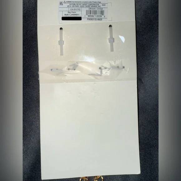 A New Day Conversation Heart Bag Chain Charms Multi-Colored Valentine’s Gift NWT - Picture 2 of 2